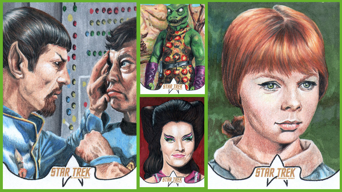 Star Trek Sketch cards