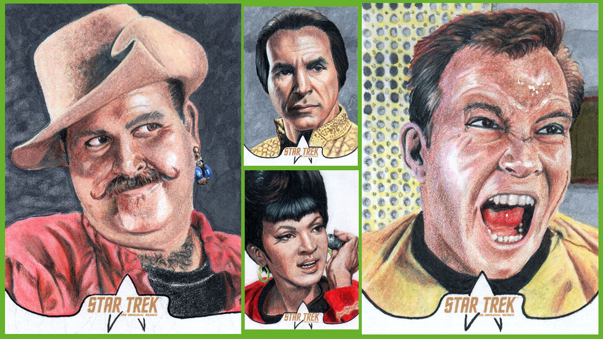 Star Trek Sketch cards