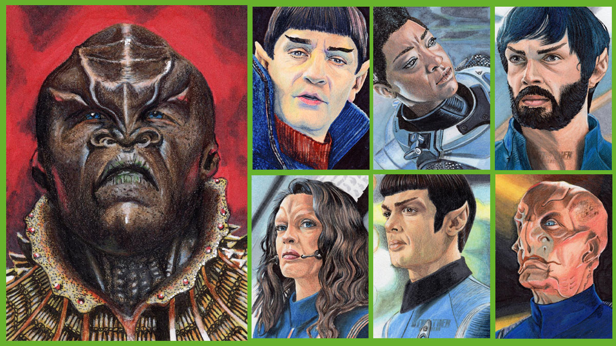 Star Trek Sketch cards