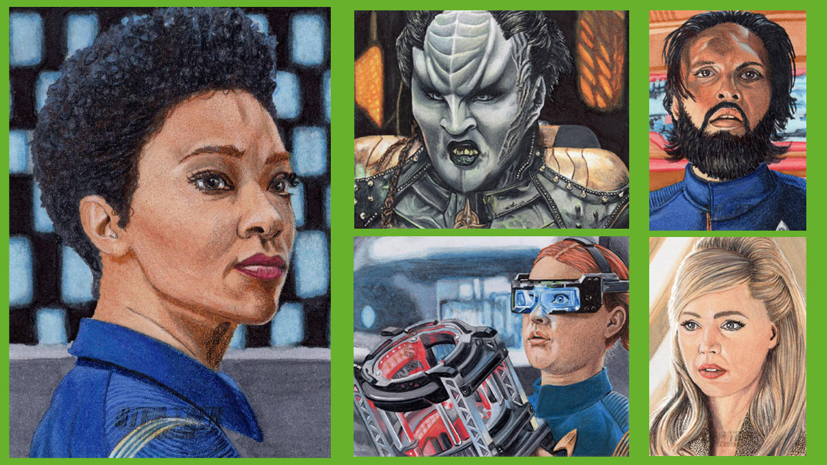 Star Trek Sketch cards