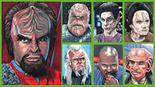 Star Trek Sketch cards