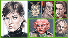 Star Trek Sketch cards